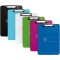 Porte-bloc easy orga to go, format A4, bleu transparopaque en plastique