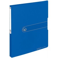 11217130 Easy orga to go Classeur a  anneaux A4 2 anneaux hauteur de remplissage 16 mm Bleu opaque