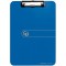 11226396 Porte-Bloc A4 en PP avec mecanisme de serrage/oe“illet de suspension Bleu opaque