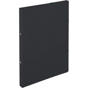 Lot de 5 : 11254398 fichier Carton Noir A4 - Fichiers (Carton, Noir, A4, Portrait, 2,5 cm, 1,4 cm)