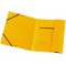 Chemise porte-documents A4, 1 piece, jaune avec elastique.