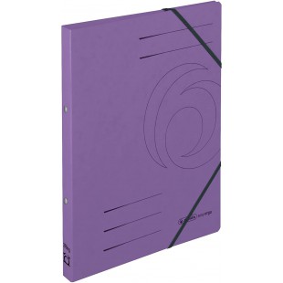 Lot de 5 : 11255452 Cardboard Violet Folder - Folders (Cardboard, Violet, A4, Portrait, 1.4 cm)