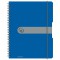 11293065 Bloc a  spirales de 80 feuilles A4 de papier sans bois sans a  emporter partout (Bleu)