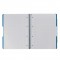 11293065 Bloc a  spirales de 80 feuilles A4 de papier sans bois sans a  emporter partout (Bleu)