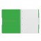 bloc a  spirales de 80 feuilles, format A4, papier sans bois, quadrille, vert pomme