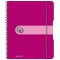 Carnet de poche a  spirale Framboise Format A5 80 pages