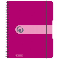 Carnet de poche a  spirale Framboise Format A5 80 pages