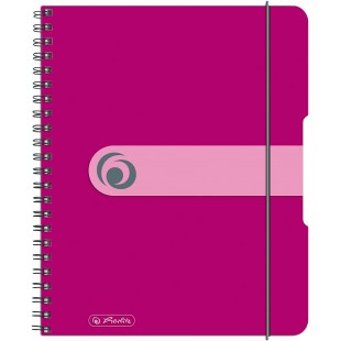 Carnet de poche a  spirale Framboise Format A5 80 pages