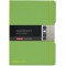 (A4, Carnet couverture interchangeable en polypropylene avec fermeture en caoutchouc, 80 g/m²) 80 feuilles Couverture en plastiq