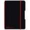 Carnet souple A6 my.book - Couverture interchangeable en lin - Papier a  carreaux - Fermeture elastique - 40 feuilles Couvertur