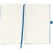 Carnet a  couverture rigide avec ruban et passant a  stylo Papier blanc A5 Bleu