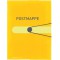 Chemise a elastique A4 en polypropylene Chemise a courrier transparente, jaune