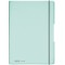 11408655 my.book Flex Lot de 2 Cahiers A4 40 feuilles couverture en PP Bleu Translucide