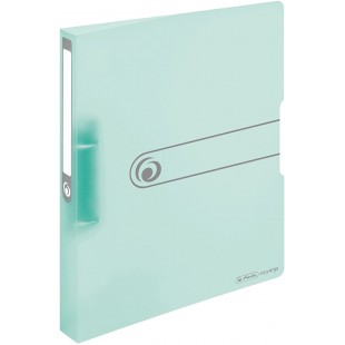 11409042 Easy orga to go Classeur a  anneaux A4 2 anneaux hauteur de remplissage 25 mm Pastell Menthe Transparent