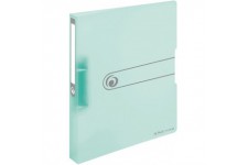 11409042 Easy orga to go Classeur a  anneaux A4 2 anneaux hauteur de remplissage 25 mm Pastell Menthe Transparent