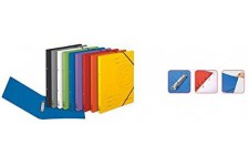 Lot de 5 : heritz Classeur a anneaux easyorga, A4, Colorspan-carton