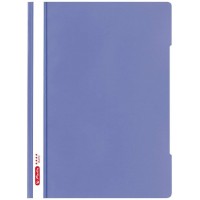 Chemises A4 de qualite, film polypropylene, transparent avec bandes d'etiquette, violet