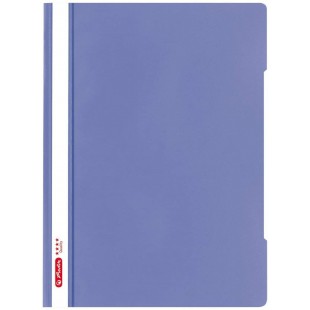 Chemises A4 de qualite, film polypropylene, transparent avec bandes d'etiquette, violet