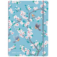 Ladylike Article de papeterie Cahier A4 Birds Birds Cahier