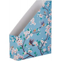 Porte-revues A4 Ladylike Birds en carton ondule, largeur du dos 7 cm, 1 piece.