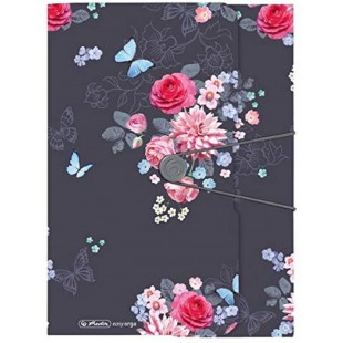 Cahier flex A4 Ladylike Birds 2 x 40 feuilles lignees et quadrillees