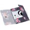 Cahier flex A4 Ladylike Birds 2 x 40 feuilles lignees et quadrillees