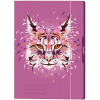 50027958 Classeur A4 Motif : Wild Animals Lapin