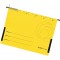 Lot de 5 : A4 Dossier de suspension Pochette - Jaune