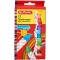 8648206 Etui de 12 Craies carrees pour tableau sous carton Coloris Assorties
