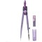 boite a compas 2 pieces, couleurs assorties