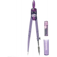 boite a compas 2 pieces, couleurs assorties