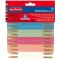 pack de 10 relieurs a lamelle en carton, couleurs assorties