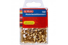 8770307 Attaches parisiennes 100 pieces en metal boite a  accroche