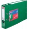 9942673- maX.file protect Classeur a  levier A4 Dos 8 cm Revetement plastique PP/interieur en papier gris Vert Lot de 5 (Import 