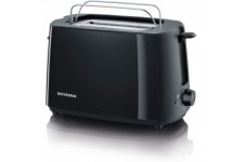 SEVERIN Grille-pain automatique 700 W, Toaster compact jusqu'a  2 tranches, Grille-pain electrique avec reglage du degre de brun