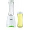SEVERIN Smoothie Mix & Go, 600 ml, env. 300 W, Inclus : 2 Recipients a  Boisson avec Couvercle, SM 3735, Blanc/Vert 