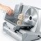 SEVERIN Trancheuse universelle 180 W, Trancheuse electrique pour decoupe fine comme epaisse, Trancheuse a  jambon, pain, fromage