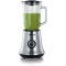 SEVERIN Blender avec Recipient en Verre, 1 L, env. 500 W, SM 3734, Inox/Noir