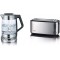 SEVERIN Bouilloire Eau et The, 1,7L, 3 000W, Filtre a  the, Temperature et Temps D'infusion Personnalisables & Grille-Pain Autom