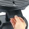 SEVERIN Barbecue sur Pieds avec Couvercle et Tablette, 2 000 W, Grande Surface de Cuisson, Cable d'alimentation XXL, Noir, PG 85