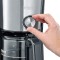 SEVERIN KA 4825 cafetiere Electrique, 1000 W, Edelstahl-geburstet-Schwarz