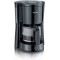 SEVERIN Cafetiere Filtre "Type", 1 000W, 1,4L, Jusqu'a  10 tasses, Porte-filtre amovible avec systeme anti-goutte, Noir, KA 4815