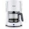 SEVERIN Cafetiere Filtre "Type", 1 000W, 1,4L, Jusqu'a 10 tasses, Porte-filtre amovible avec systeme anti-goutte, Bl