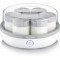 SEVERIN Yaourtiere compacte, 7 pots de 150ml inclus, 100% sans BPA, graduation memo, ideale yaourts faits maison, JG3518