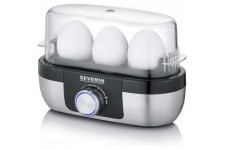 Severin Italia EK 3163 controle du Temps de Cuisson. Compact, Pratique et de Haute Valeur. Le cuiseur a  oeufs pour Les Petites 