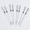 Severin Fondue Crepiere 2 en 1, Inclus 8 fourchettes a  fondue, spatule a  crepe et repartiteur de pate, Inox/Noir, FO 2471