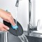 Severin Fondue Crepiere 2 en 1, Inclus 8 fourchettes a  fondue, spatule a  crepe et repartiteur de pate, Inox/Noir, FO 2471