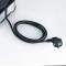 Severin Fondue Crepiere 2 en 1, Inclus 8 fourchettes a  fondue, spatule a  crepe et repartiteur de pate, Inox/Noir, FO 2471