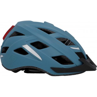 Urban Plus Chicago Casque de velo Mixte-Adulte, Bleu/Vert/Menthe, Taille Unique