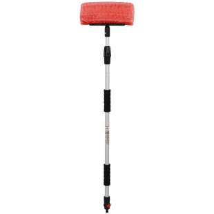 20513 Brosse de Lavage telescopique en Aluminium pour Voiture, Camion, Bus, Tracteur, 105-180 cm